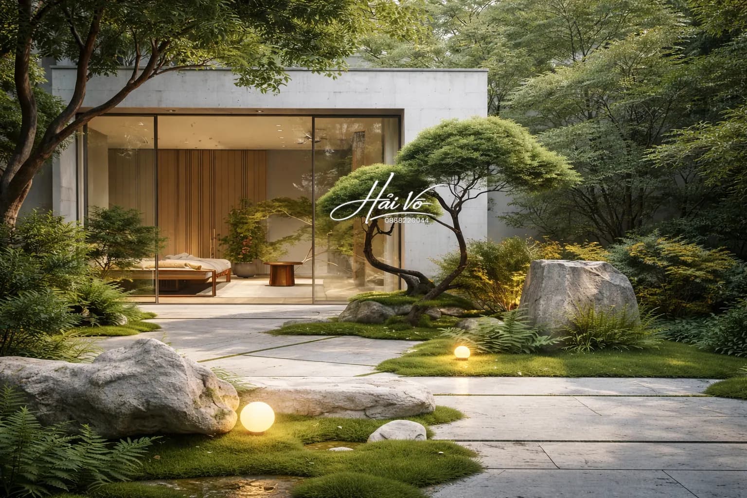 Hồ koi sân vườn hiện đại 15