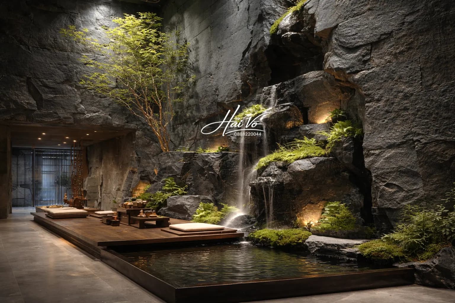 Hồ koi sân vườn hiện đại 31