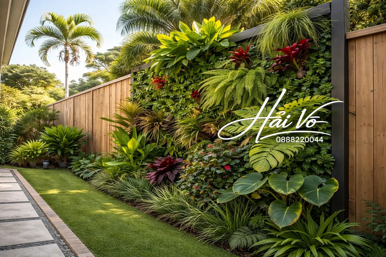 Hồ koi vườn nhiệt đới 1
