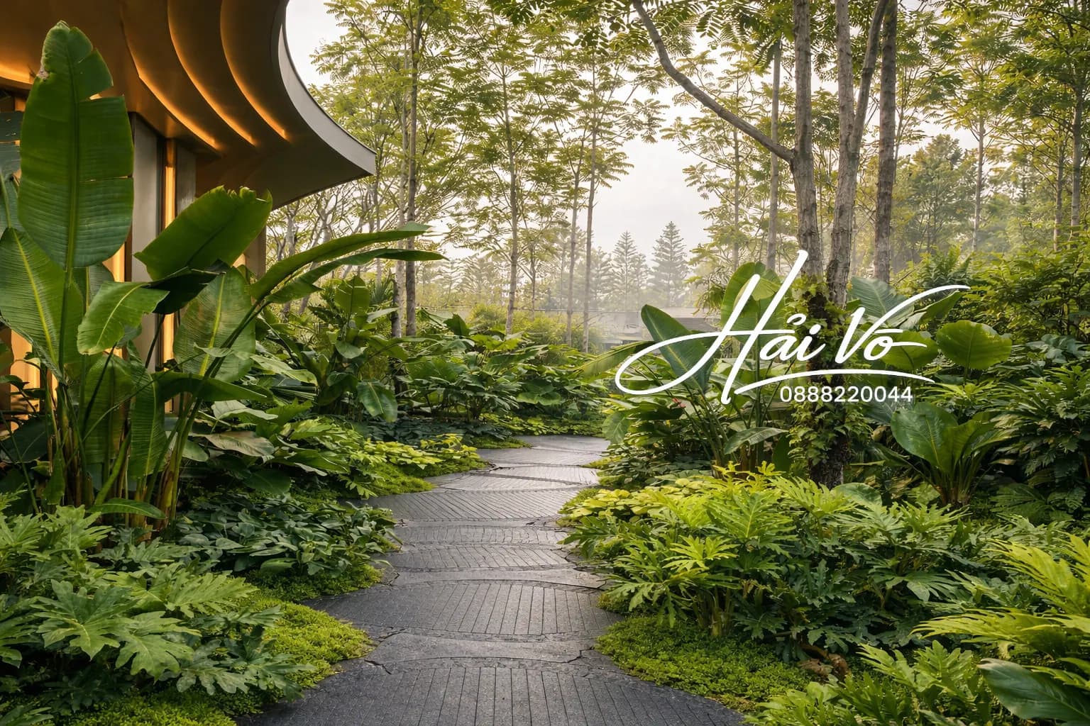 Hồ koi vườn nhiệt đới 5